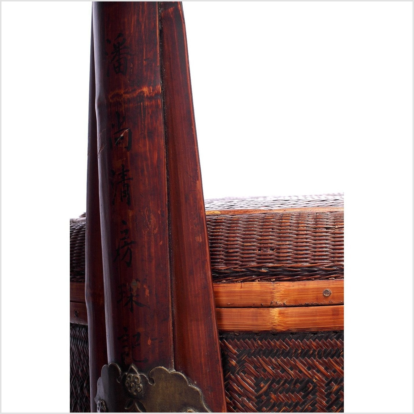 Antique Chinese Food Basket-3. Asian &amp; Chinese Furniture, Art, Antiques, Vintage Home Décor for sale at FEA Home