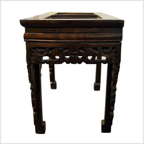 Antique Chinese Hand Carved Console / Altar Table-YN4111-5. Asian & Chinese Furniture, Art, Antiques, Vintage Home Décor for sale at FEA Home
