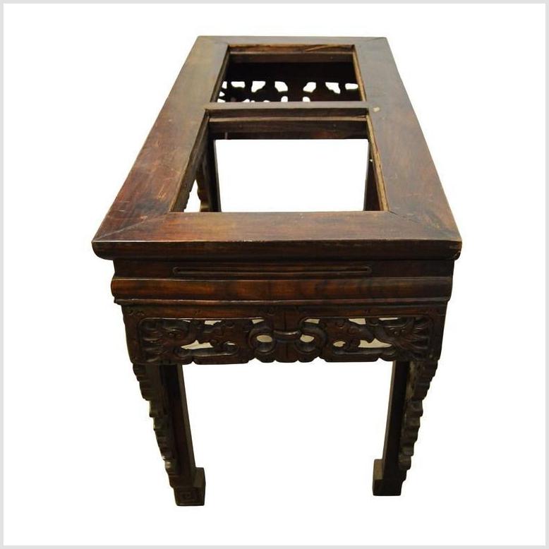 Antique Chinese Hand Carved Console / Altar Table-YN4111-6. Asian & Chinese Furniture, Art, Antiques, Vintage Home Décor for sale at FEA Home