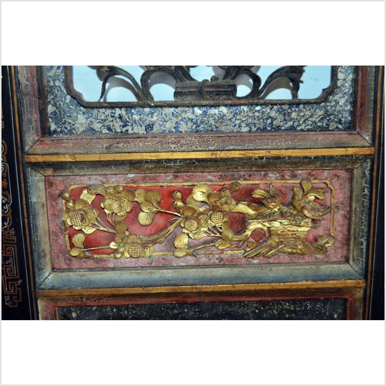 Antique Chinese Hand-Carved Wall Ornament-6. Asian &amp; Chinese Furniture, Art, Antiques, Vintage Home Décor for sale at FEA Home