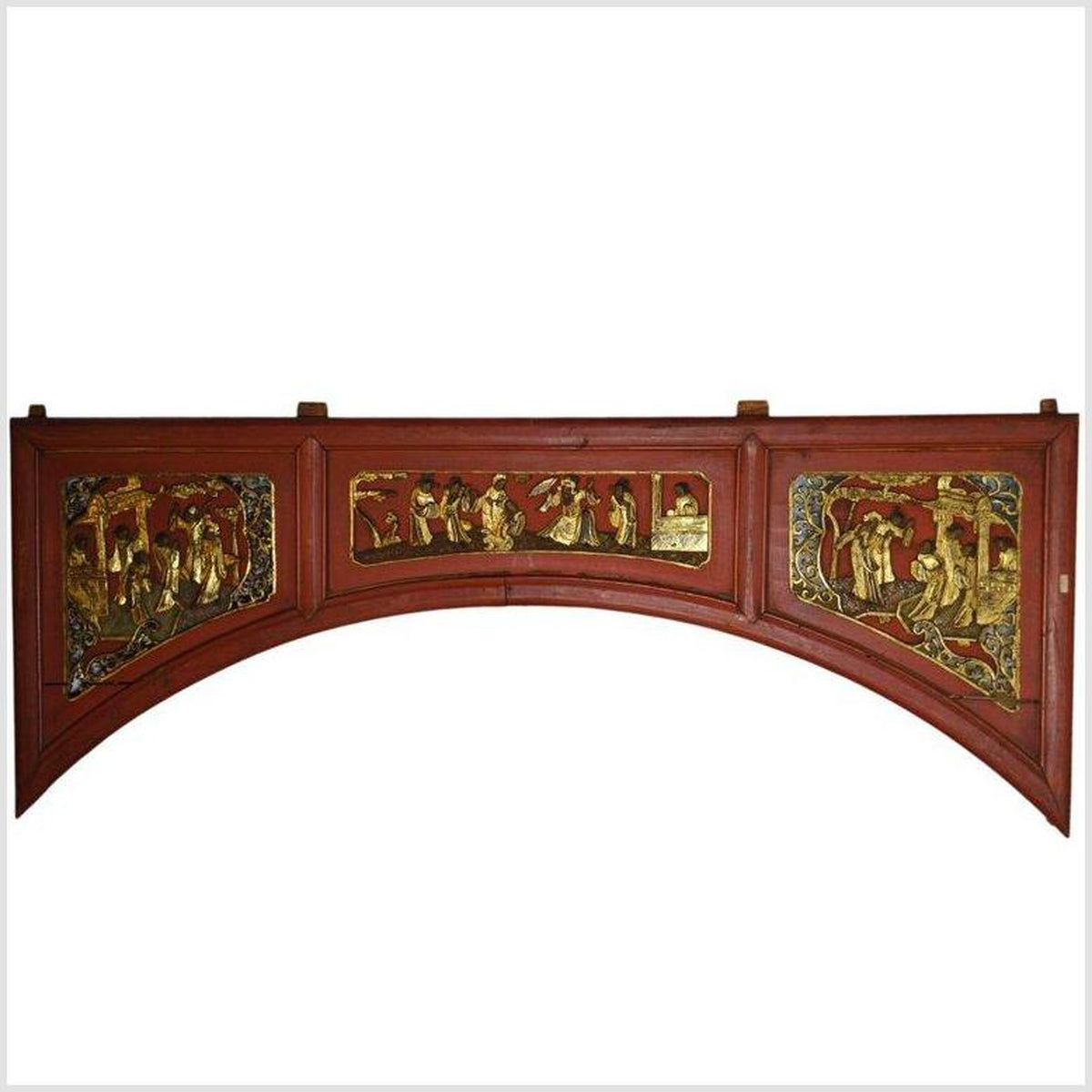Antique Chinese Hand-Carved Wooden Sign-1. Asian & Chinese Furniture, Art, Antiques, Vintage Home Décor for sale at FEA Home