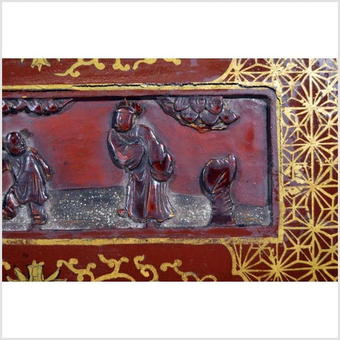 Antique Chinese Hand Painted Dowry Box-YN4419-6. Asian & Chinese Furniture, Art, Antiques, Vintage Home Décor for sale at FEA Home