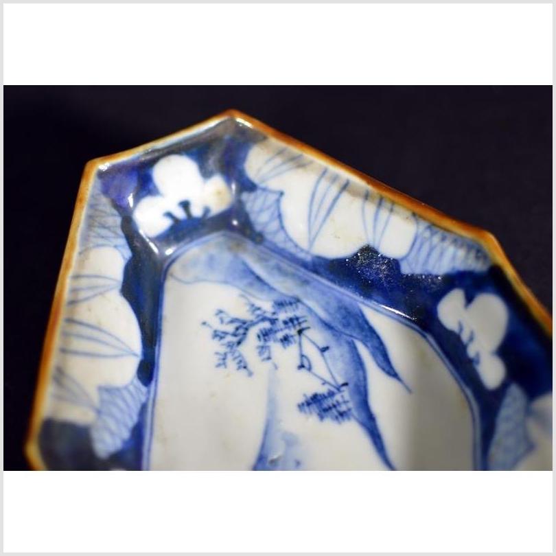 Antique Hand Painted Porcelain Bowl-4. Asian &amp; Chinese Furniture, Art, Antiques, Vintage Home Décor for sale at FEA Home