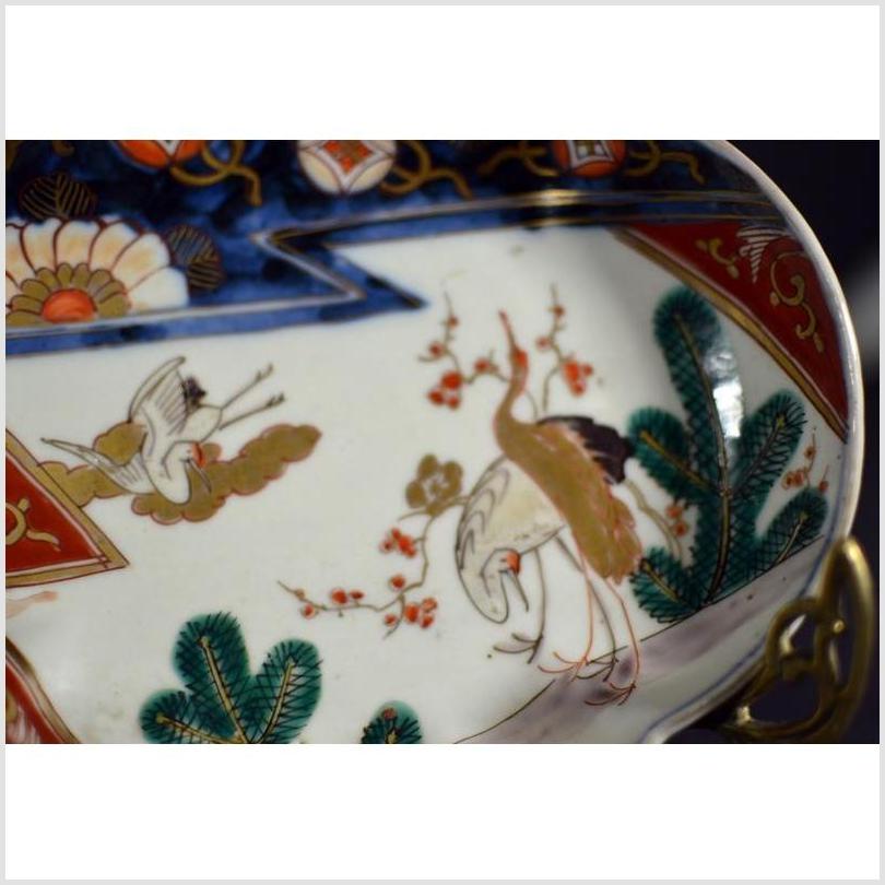 Antique Hand Painted Porcelain Bowl-3. Asian &amp; Chinese Furniture, Art, Antiques, Vintage Home Décor for sale at FEA Home