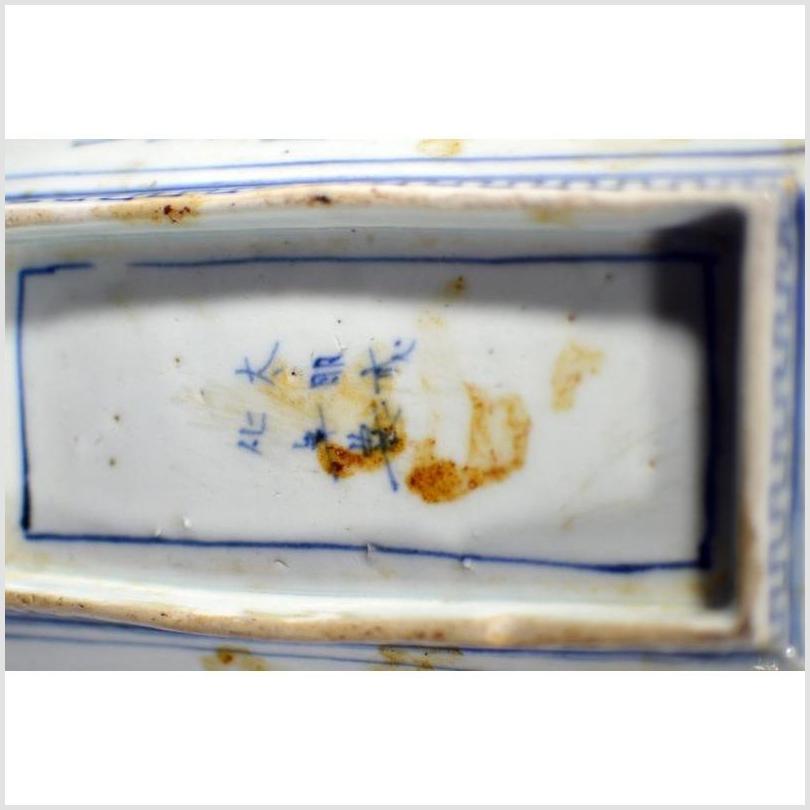 Antique Hand Painted Porcelain Bowl-6. Asian &amp; Chinese Furniture, Art, Antiques, Vintage Home Décor for sale at FEA Home