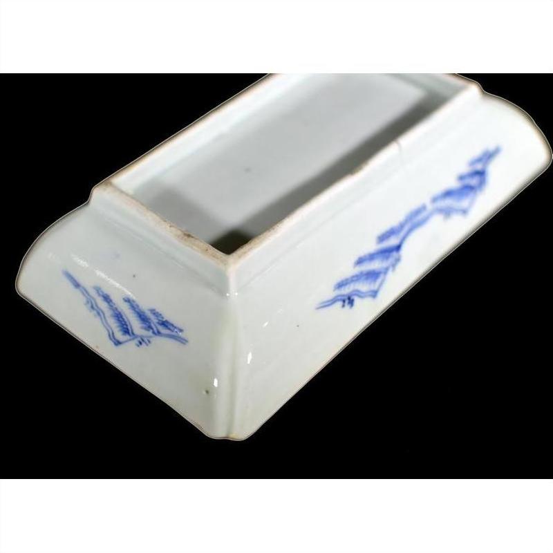 Antique Porcelain Tray – Landscape with Pavilion, Willow Trees-7. Asian &amp; Chinese Furniture, Art, Antiques, Vintage Home Décor for sale at FEA Home