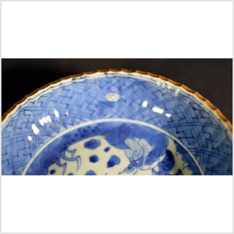 Antique Hand Painted Porcelain Bowl-3. Asian &amp; Chinese Furniture, Art, Antiques, Vintage Home Décor for sale at FEA Home