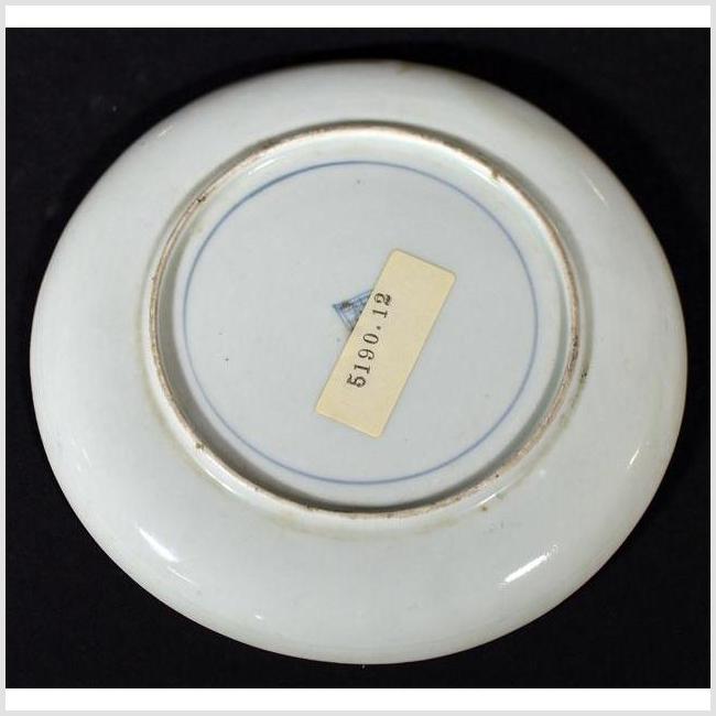 Antique Chinese Hand Painted Porcelain Plate – Birds Over Pond Scene-5. Asian &amp; Chinese Furniture, Art, Antiques, Vintage Home Décor for sale at FEA Home