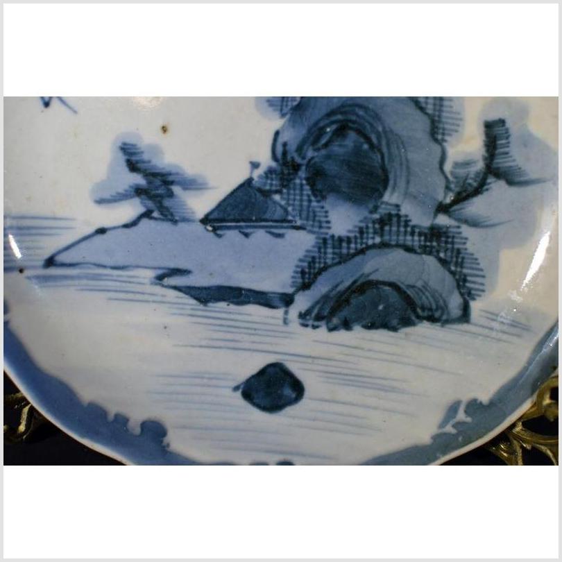 Antique Hand Painted Porcelain Plate-4. Asian &amp; Chinese Furniture, Art, Antiques, Vintage Home Décor for sale at FEA Home