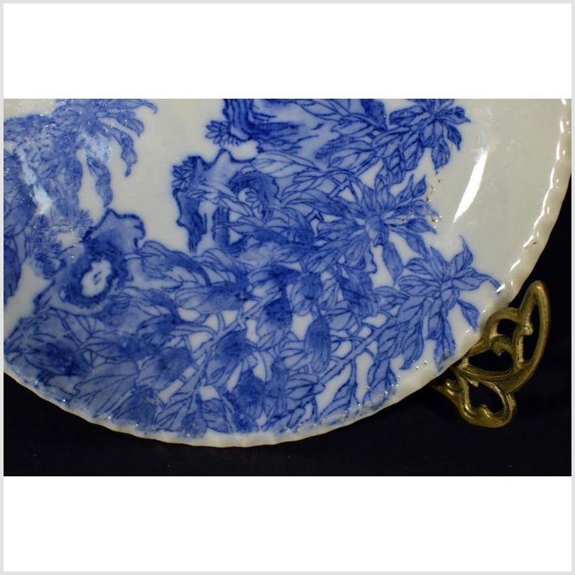 Antique Hand-Painted Porcelain Plate-4. Asian &amp; Chinese Furniture, Art, Antiques, Vintage Home Décor for sale at FEA Home