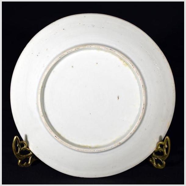 Antique Hand-Painted Porcelain Plate-5. Asian &amp; Chinese Furniture, Art, Antiques, Vintage Home Décor for sale at FEA Home