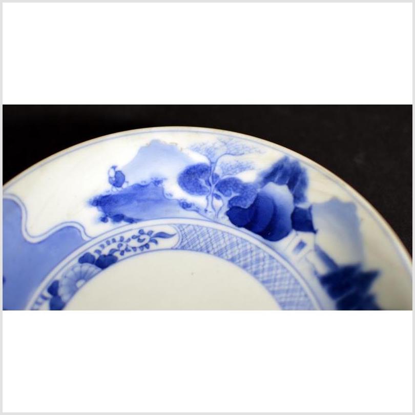 Antique Hand Painted Porcelain Plate-4. Asian &amp; Chinese Furniture, Art, Antiques, Vintage Home Décor for sale at FEA Home