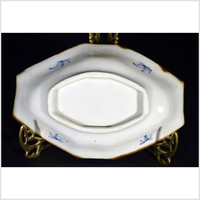 Antique Hand Painted Porcelain Octagon Platter-6. Asian &amp; Chinese Furniture, Art, Antiques, Vintage Home Décor for sale at FEA Home