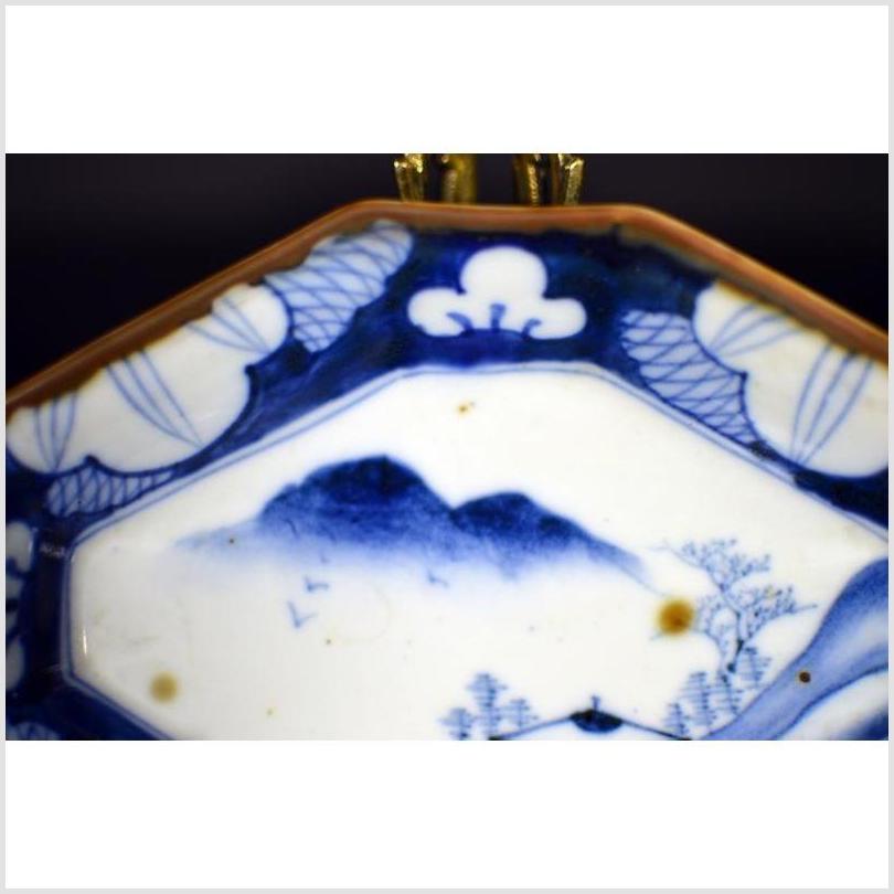 Antique Chinese Hand Painted Porcelain Platter-3. Asian &amp; Chinese Furniture, Art, Antiques, Vintage Home Décor for sale at FEA Home