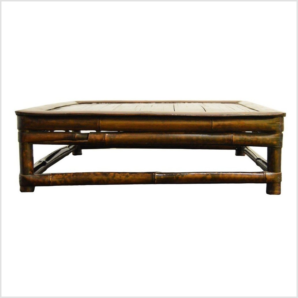 Antique Chinese Low Kang Square Ceremonial / Prayer Table-2. Asian & Chinese Furniture, Art, Antiques, Vintage Home Décor for sale at FEA Home