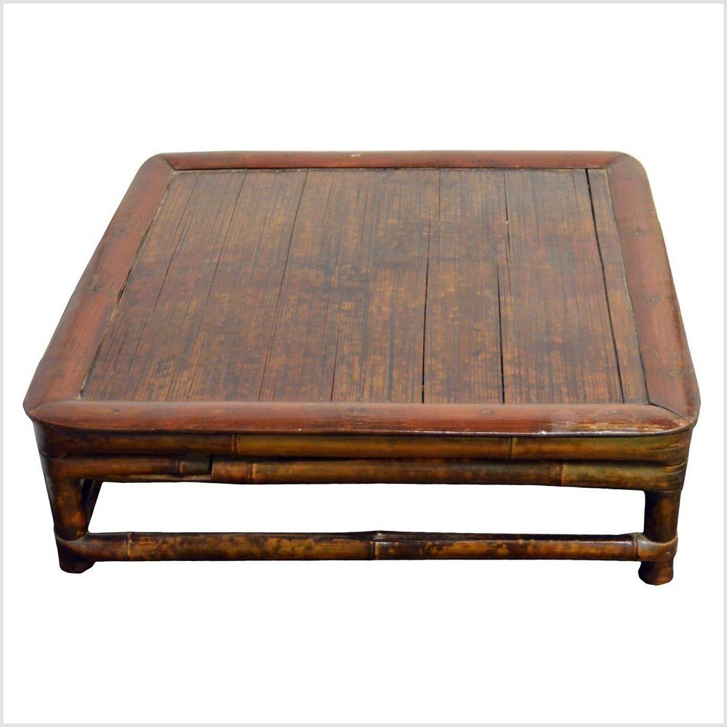 Antique Chinese Low Kang Square Ceremonial / Prayer Table-3. Asian &amp; Chinese Furniture, Art, Antiques, Vintage Home Décor for sale at FEA Home