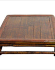 Antique Chinese Low Kang Square Ceremonial / Prayer Table-3. Asian & Chinese Furniture, Art, Antiques, Vintage Home Décor for sale at FEA Home