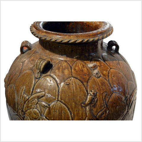 Antique Chinese Martaban Water Jar