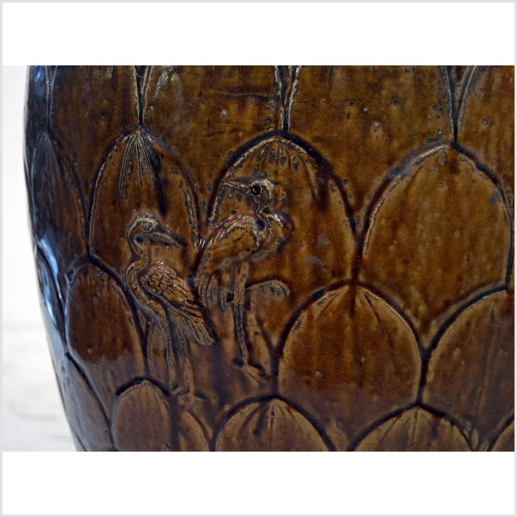 Antique Chinese Martaban Water Jar-5. Asian &amp; Chinese Furniture, Art, Antiques, Vintage Home Décor for sale at FEA Home