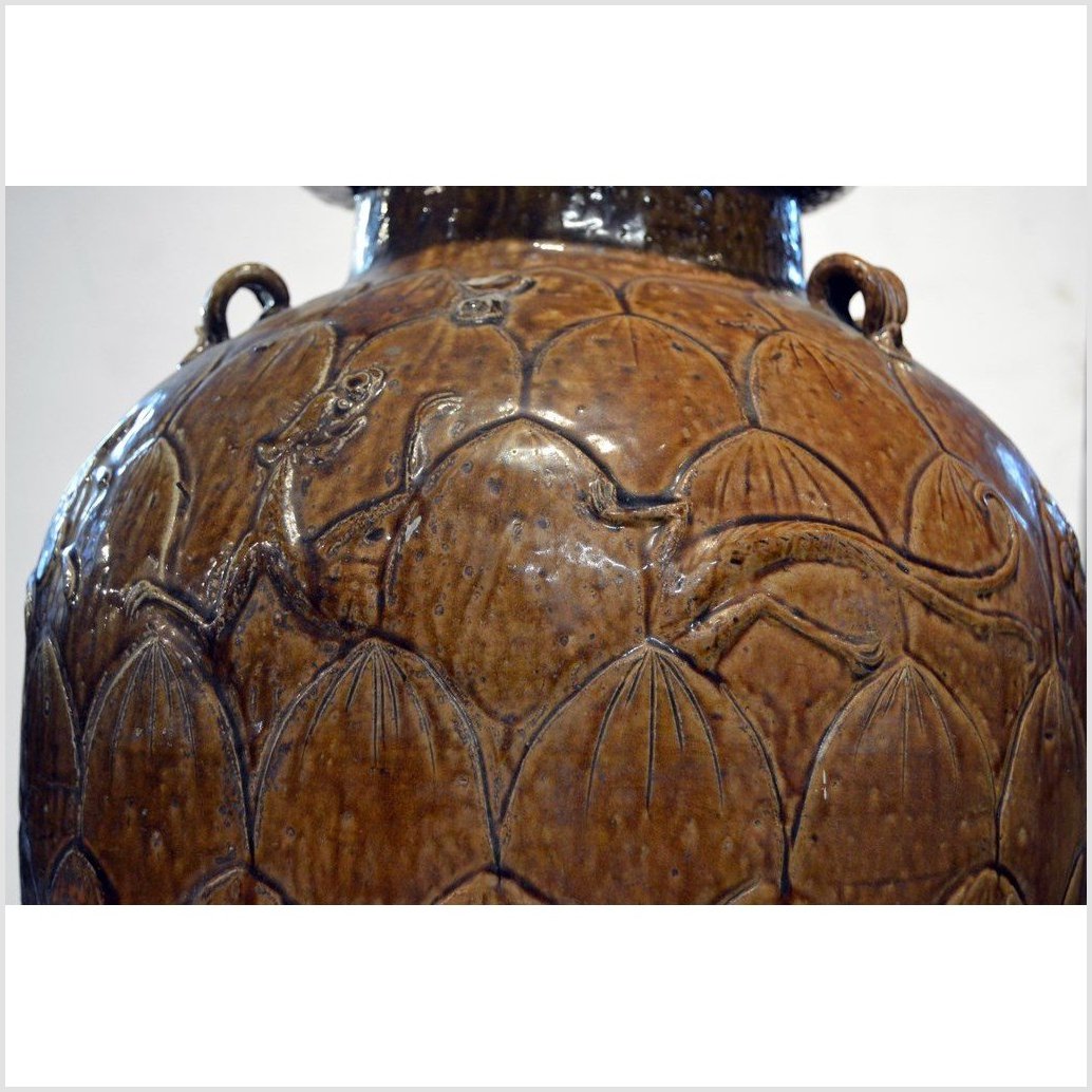 Antique Chinese Martaban Water Jar-8. Asian &amp; Chinese Furniture, Art, Antiques, Vintage Home Décor for sale at FEA Home