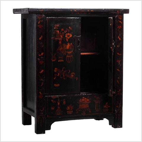 Antique Chinese Nightstands, Pair