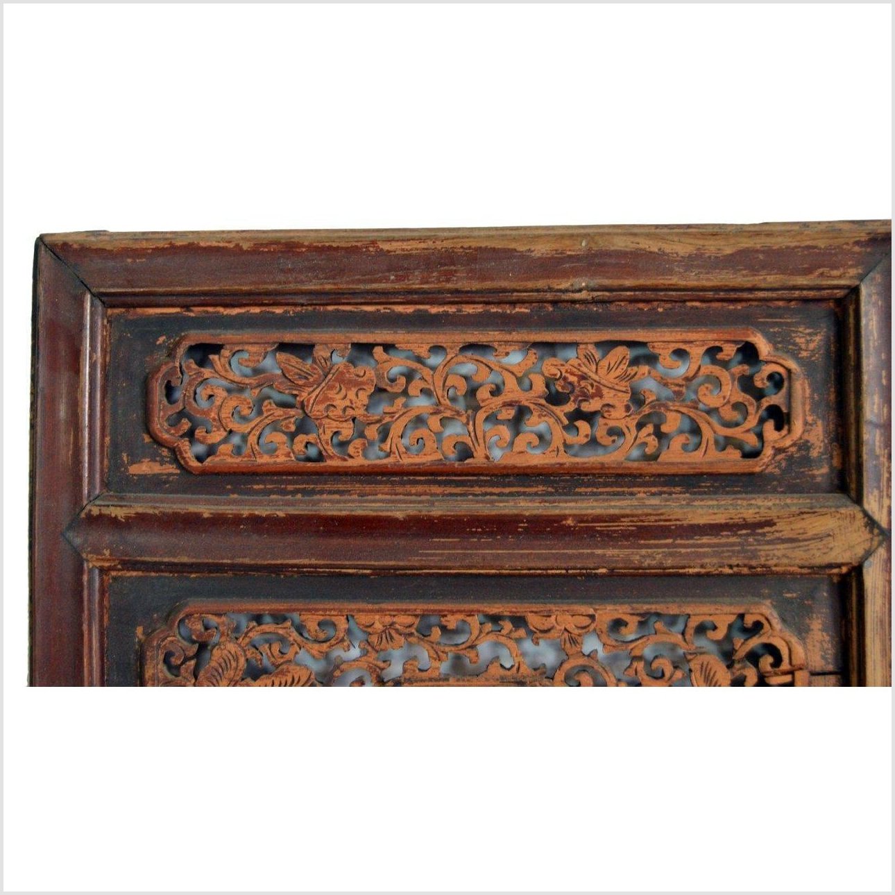 Chinese Wood Panels with Openwork Design – Figural Carvings, Matched Pair-2. Asian & Chinese Furniture, Art, Antiques, Vintage Home Décor for sale at FEA Home