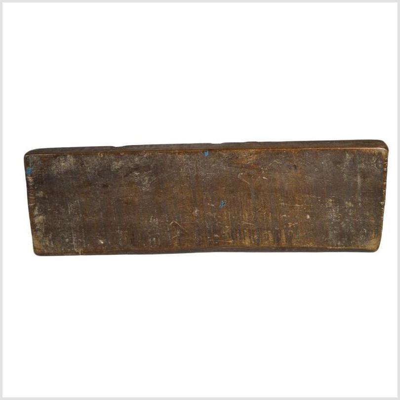 Antique Chinese Rice Mold – Lotus Symbol &amp; Fu Bat Motif with Blessing Characters-6. Asian &amp; Chinese Furniture, Art, Antiques, Vintage Home Décor for sale at FEA Home