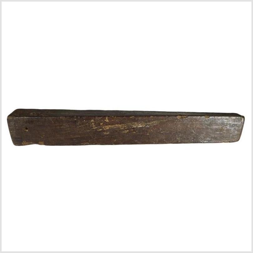 Antique Chinese Rice Mold – Coin, Fish &amp; Diamond Cavities, Weathered Surface-6. Asian &amp; Chinese Furniture, Art, Antiques, Vintage Home Décor for sale at FEA Home