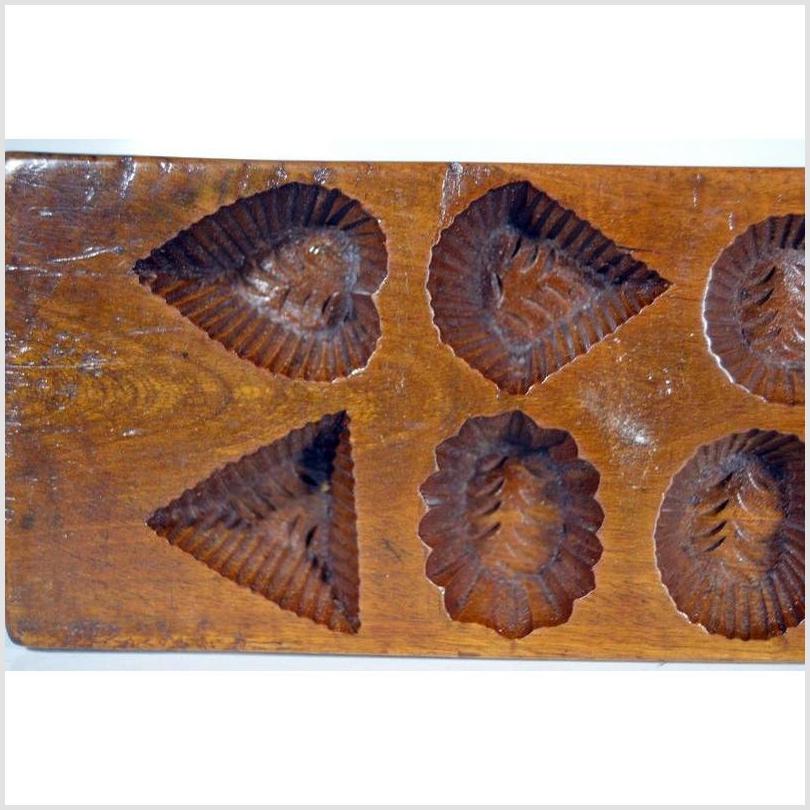 Antique Chinese Rice Mold – Mixed Geometric & Floral Cavities, Eight-Shaped Layout-2. Asian & Chinese Furniture, Art, Antiques, Vintage Home Décor for sale at FEA Home