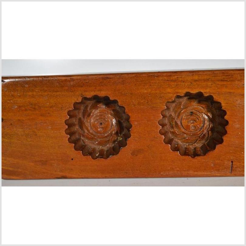 Antique Chinese Rice Mold – Solid Paddle Form, Walnut Finish-4. Asian &amp; Chinese Furniture, Art, Antiques, Vintage Home Décor for sale at FEA Home