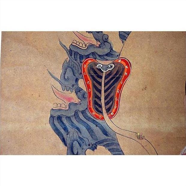 Antique Chinese Scroll Painting-12. Asian &amp; Chinese Furniture, Art, Antiques, Vintage Home Décor for sale at FEA Home