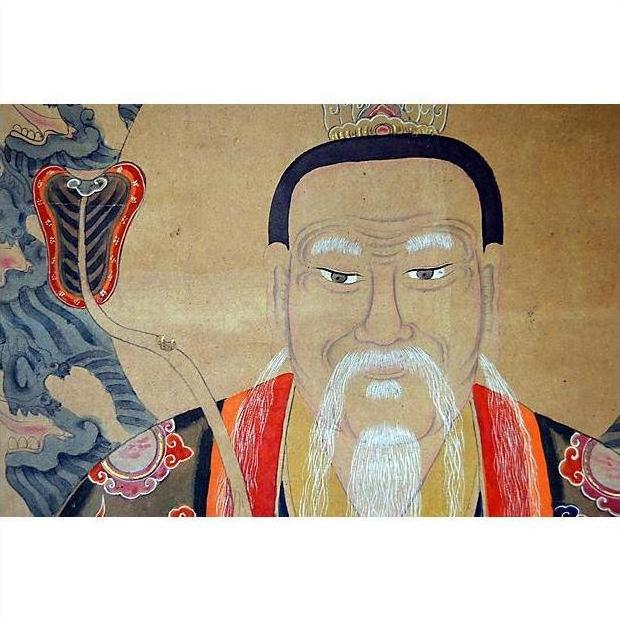 Antique Chinese Scroll Painting-9. Asian &amp; Chinese Furniture, Art, Antiques, Vintage Home Décor for sale at FEA Home