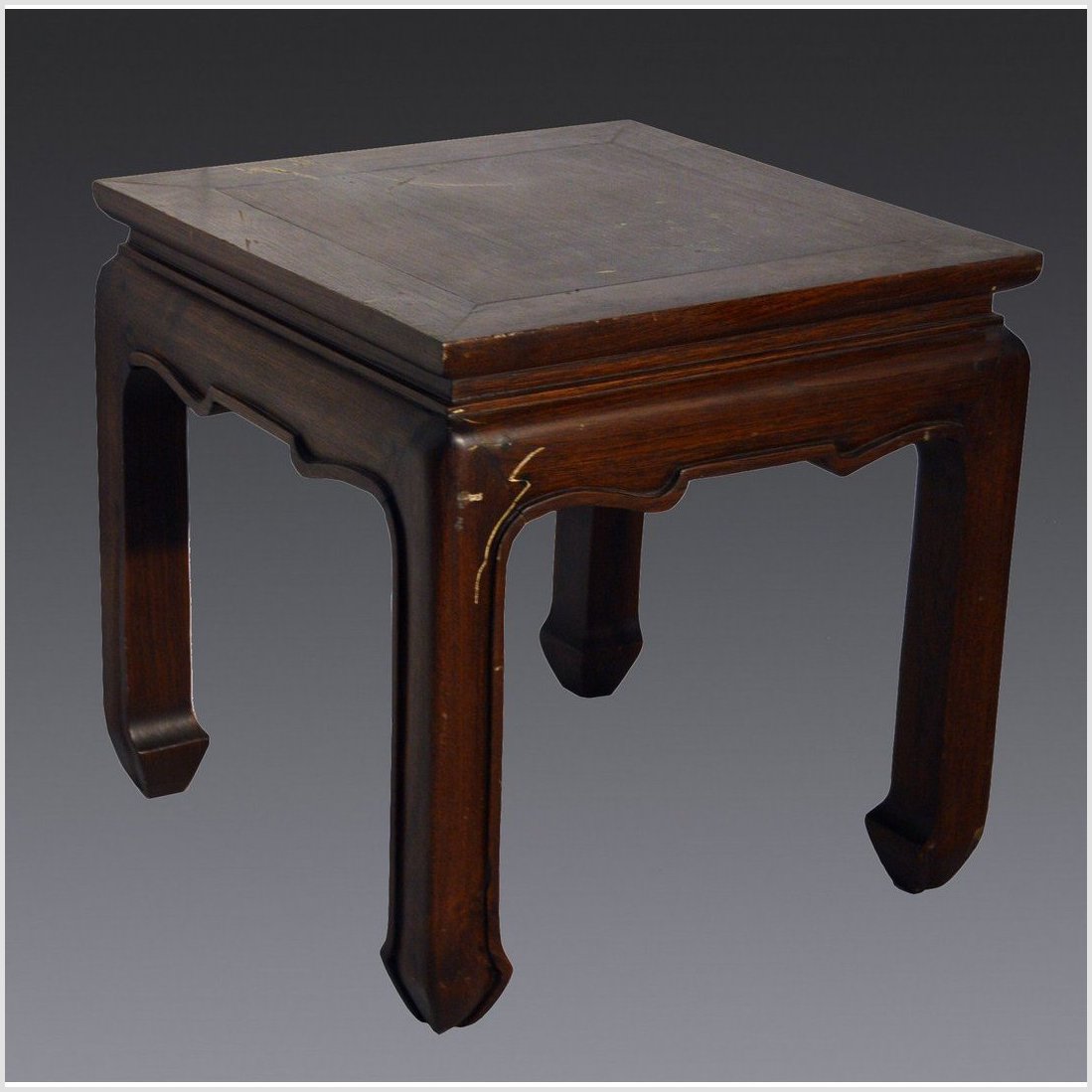 Chinese Antique Square Side Table-2. Asian & Chinese Furniture, Art, Antiques, Vintage Home Décor for sale at FEA Home
