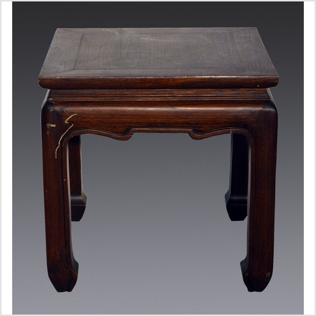 Chinese Antique Square Side Table-1. Asian & Chinese Furniture, Art, Antiques, Vintage Home Décor for sale at FEA Home
