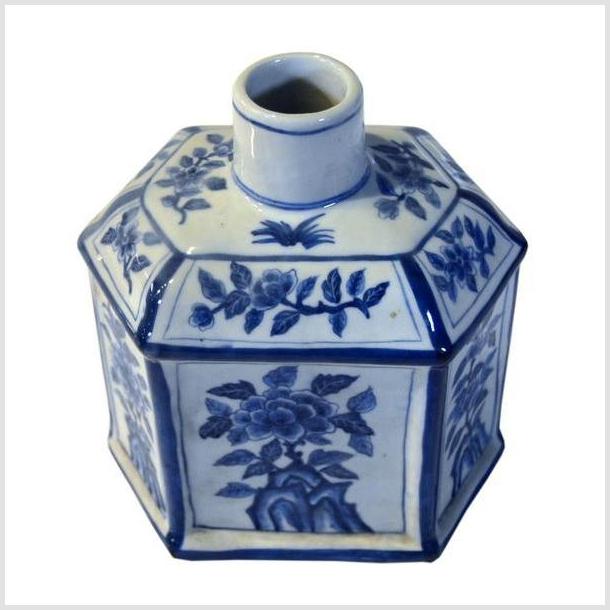 Antique Chinese Taisho Hand Painted Sake Bottle-2. Asian & Chinese Furniture, Art, Antiques, Vintage Home Décor for sale at FEA Home