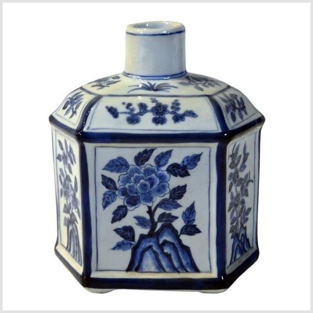 Antique Chinese Taisho Hand Painted Sake Bottle-6. Asian &amp; Chinese Furniture, Art, Antiques, Vintage Home Décor for sale at FEA Home