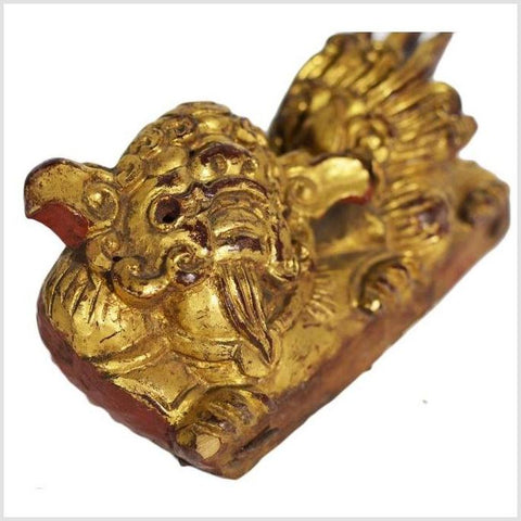 Antique Chinese Temple Carvings (Pair), Dragon Shape-YN4494-3. Asian & Chinese Furniture, Art, Antiques, Vintage Home Décor for sale at FEA Home