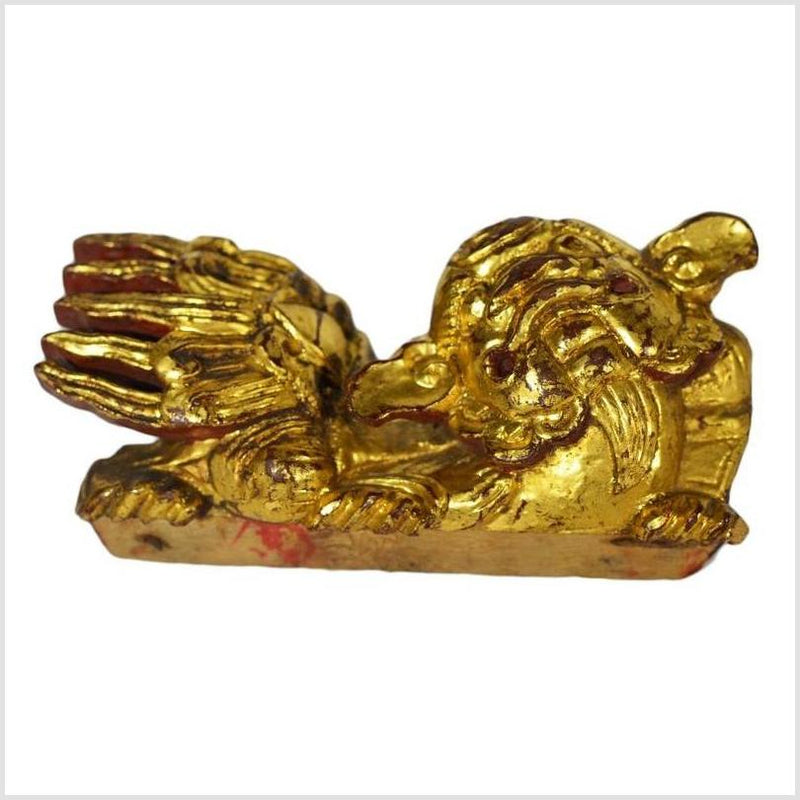 Antique Chinese Temple Carvings (Pair), Dragon Shape-YN4494-5. Asian & Chinese Furniture, Art, Antiques, Vintage Home Décor for sale at FEA Home