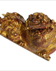 Antique Chinese Temple Carvings (Pair), Dragon Shape-6. Asian & Chinese Furniture, Art, Antiques, Vintage Home Décor for sale at FEA Home