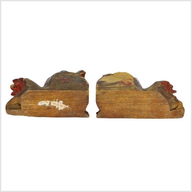 Antique Chinese Temple Carvings (Pair), Dragon Shape-9. Asian &amp; Chinese Furniture, Art, Antiques, Vintage Home Décor for sale at FEA Home