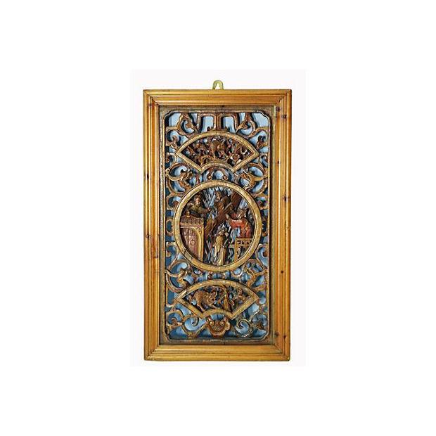 Antique Chinese Temple Wall Decoration-YN5545-1. Asian & Chinese Furniture, Art, Antiques, Vintage Home Décor for sale at FEA Home
