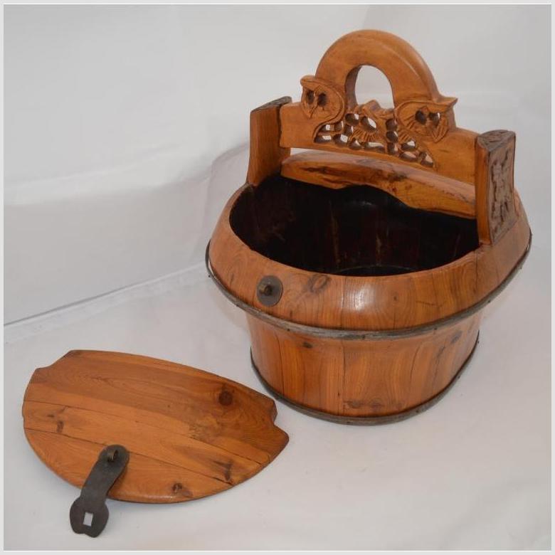 Antique Chinese Wedding Basket-1. Asian & Chinese Furniture, Art, Antiques, Vintage Home Décor for sale at FEA Home