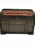 Antique Chinese Wood & Rattan Box-7. Asian & Chinese Furniture, Art, Antiques, Vintage Home Décor for sale at FEA Home