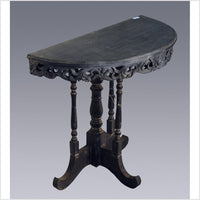 Antique Demi Lune Table