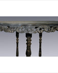 Antique Demi Lune Table-4. Asian & Chinese Furniture, Art, Antiques, Vintage Home Décor for sale at FEA Home