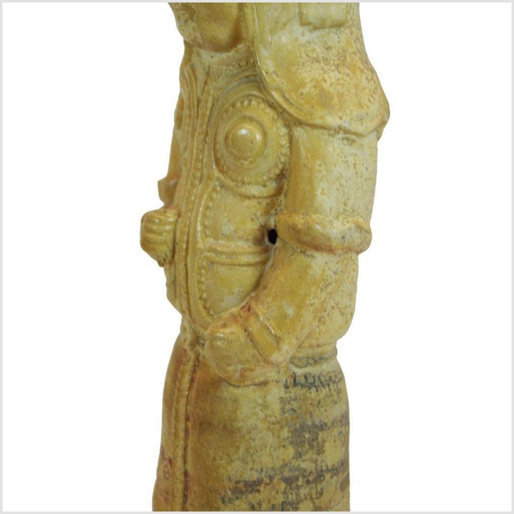 ANTIQUE GLAZED TERRACOTTA WARRIOR-10. Asian &amp; Chinese Furniture, Art, Antiques, Vintage Home Décor for sale at FEA Home