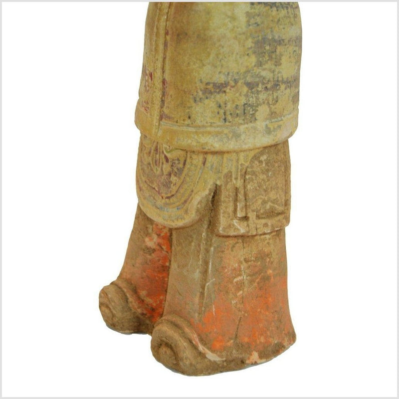 ANTIQUE GLAZED TERRACOTTA WARRIOR-YN3200-11. Asian & Chinese Furniture, Art, Antiques, Vintage Home Décor for sale at FEA Home