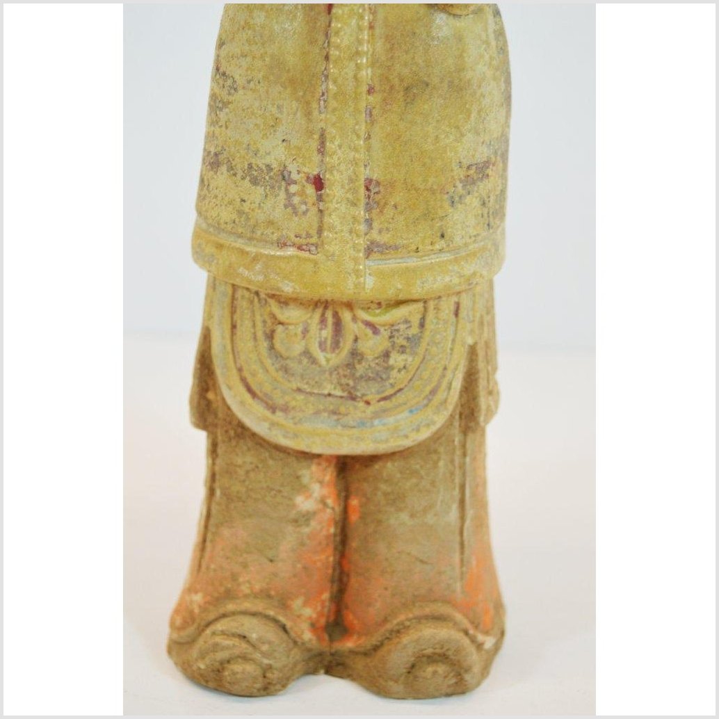 ANTIQUE GLAZED TERRACOTTA WARRIOR-4. Asian &amp; Chinese Furniture, Art, Antiques, Vintage Home Décor for sale at FEA Home