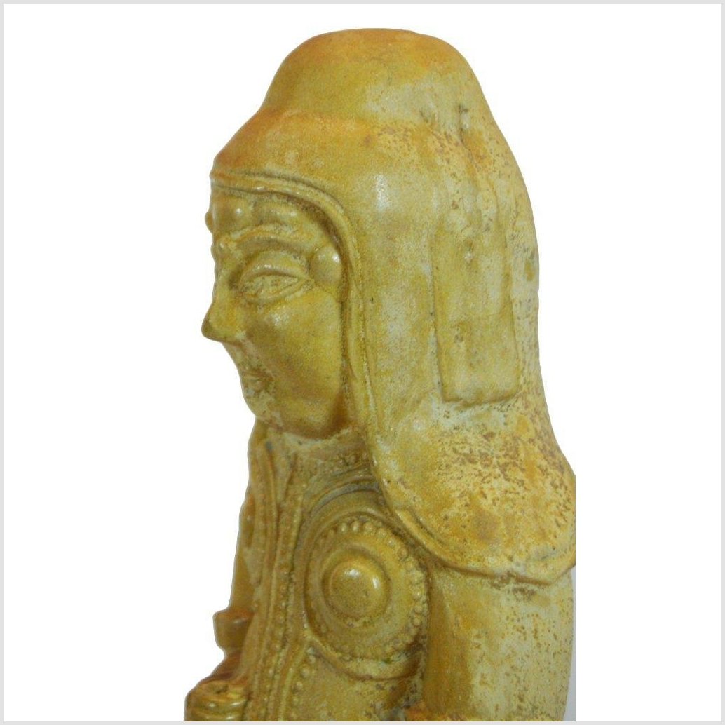 ANTIQUE GLAZED TERRACOTTA WARRIOR-9. Asian &amp; Chinese Furniture, Art, Antiques, Vintage Home Décor for sale at FEA Home