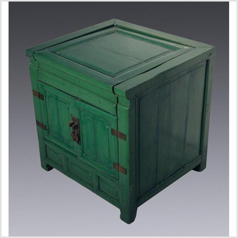 Antique Green Lacquer Cabinet-3. Asian &amp; Chinese Furniture, Art, Antiques, Vintage Home Décor for sale at FEA Home